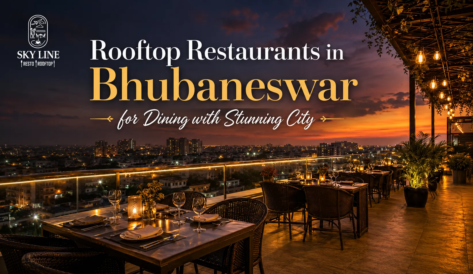 Rooftop Restaurants in Bhubaneswar for Dining with Stunning City